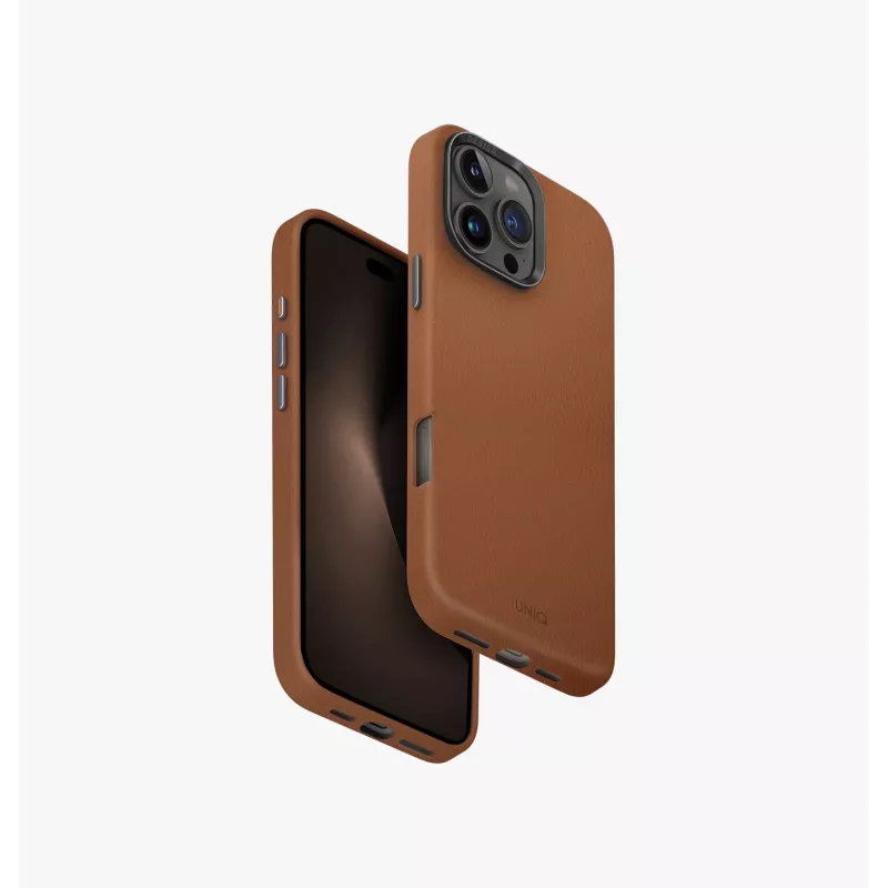 UNIQ Lyden Magclick custodia con ricarica per iPhone 16 Pro Max 6,9 pollici Terracotta