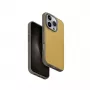 UNIQ Lyden DS MagClick custodia con ricarica per Apple iPhone 16 Pro 6,3 pollici giallo-grigio