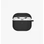 UNIQ Nexo custodia per AirPods 4 con ganci per orecchie in silicone nero