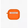 UNIQ Nexo custodia per AirPods 4 con ganci per orecchie in silicone Volt Orange