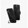 UNIQ Keva Air Case per iPhone 16 Pro 6,3 pollici MagClick ricarica carbon black