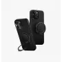 UNIQ Keva Air Case per iPhone 16 Pro Max 6,9 pollici MagClick ricarica carbon black