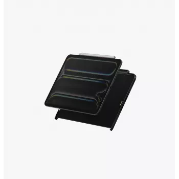 UNIQ Axel Folio Case per iPad Pro 11 pollici M4 2024 / M5 2025, black ebony