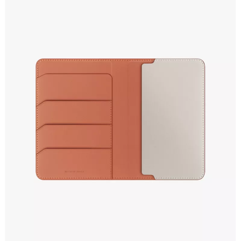 UNIQ Belmont porta passaporto RFID Green & Ivory