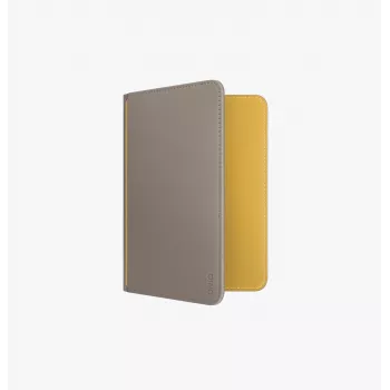 UNIQ Belmont porta passaporto RFID grigio/giallo