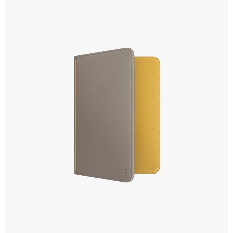 UNIQ Belmont custodia porta passaporto con blocco RFID terracotta avorio