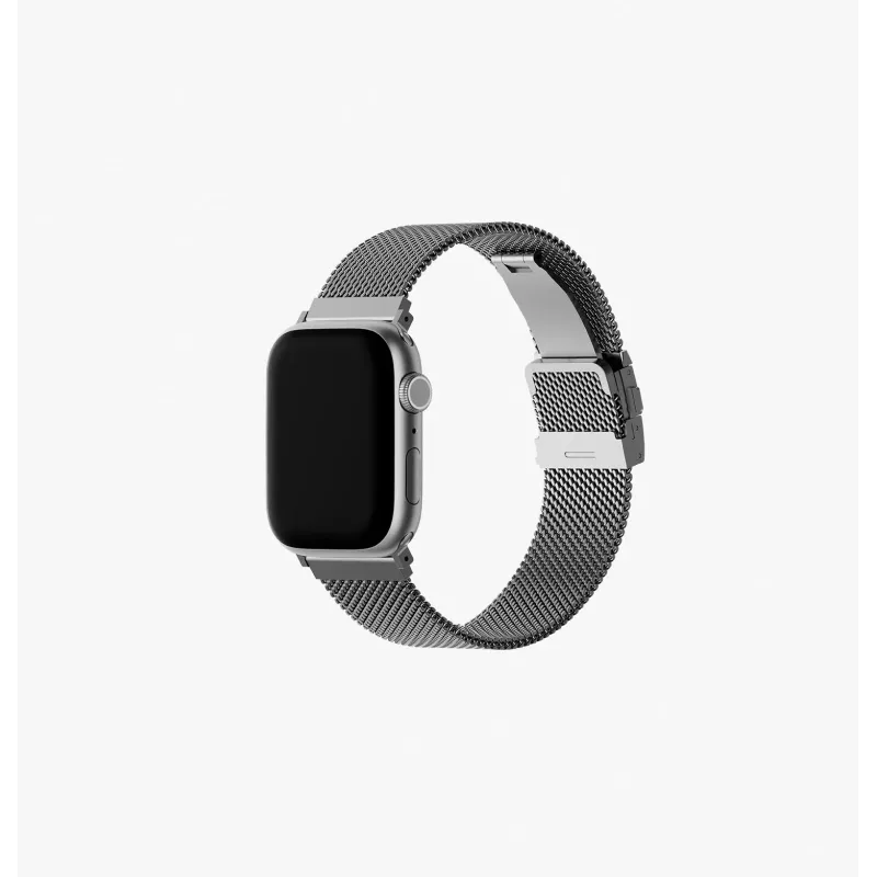 UNIQ Dante Pro cinturino Milanese Loop in acciaio inossidabile per Apple Watch 40/41/42mm - graphite black