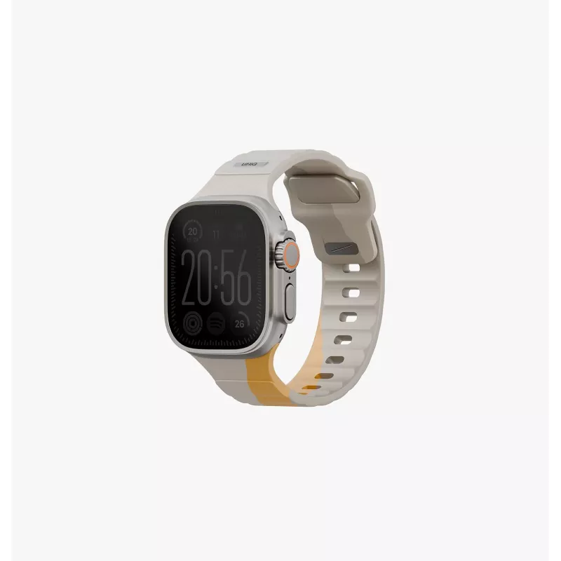 UNIQ Stride De cinturino in gomma per Apple Watch 49/46/45/44mm Storm