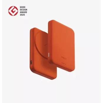 UNIQ Lyden Lexa power bank magnetico 5000mAh PD USB-C MagSafe verde