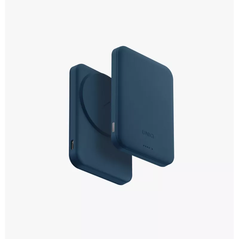 UNIQ Lyden Lexa power bank magnetico 5000mAh PD USB-C MagSafe giallo