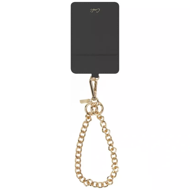 UNIQ Coehl Caryne cordino universale 3-in-1 per telefono con portacarte - Ebony