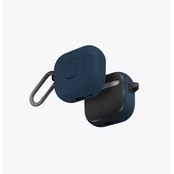 UNIQ Clyde Lock Case per AirPods 4 - Blu