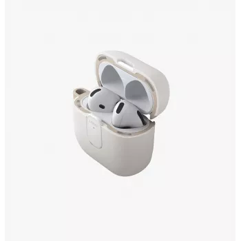 UNIQ Clyde Lock Case per Apple AirPods 4 - Beige