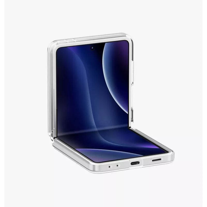 UNIQ LifePro Xtreme Case per Samsung Galaxy Z Flip7, Magclick Charging, Trasparente