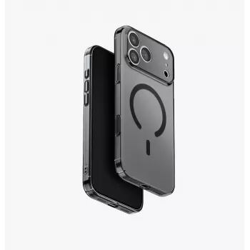 UNIQ Airsuit Case per iPhone 17 Pro Max MagClick Charging Nero