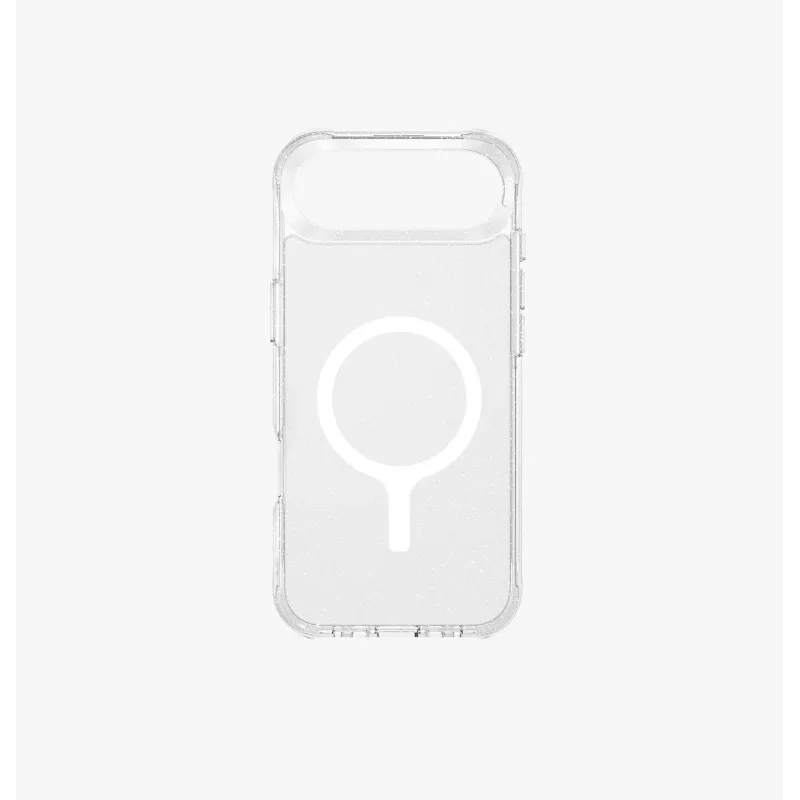 UNIQ LifePro Xtreme MagClick custodia di ricarica per iPhone Air, trasparente/glitter