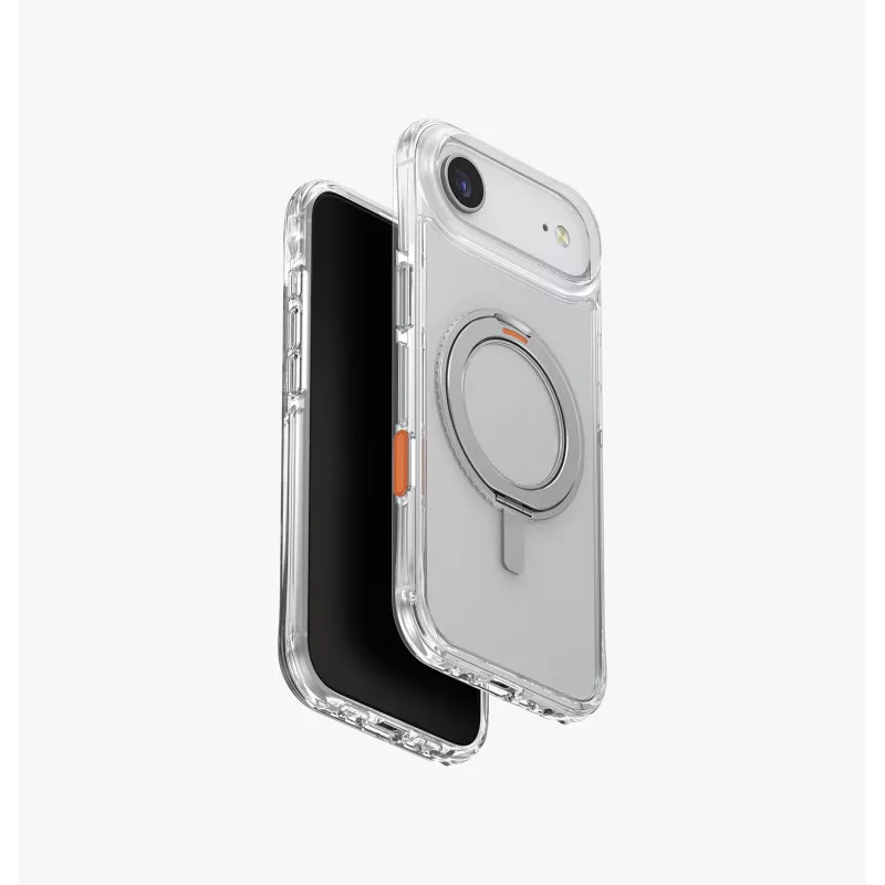 UNIQ Swivix Custodia per iPhone Air con cavalletto girevole a 360°, oro