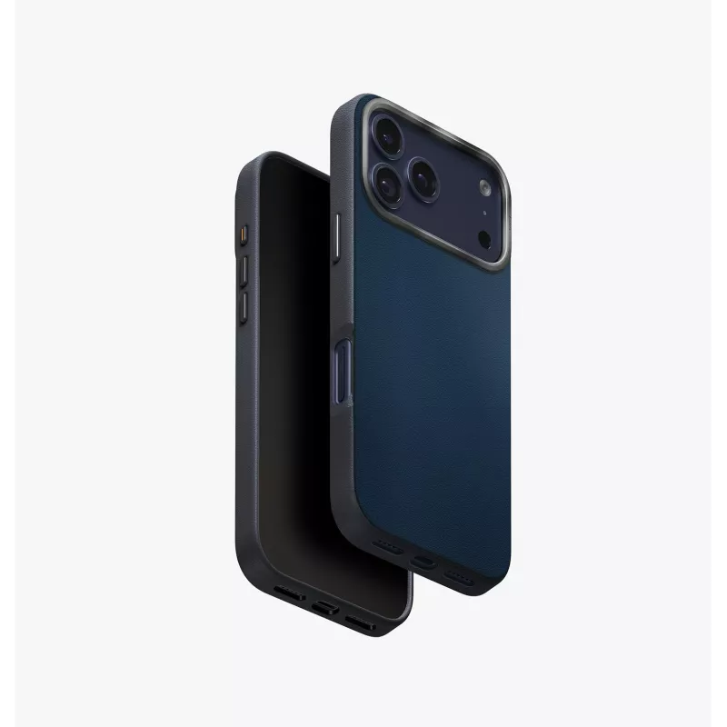 UNIQ Lyden DS Case per iPhone 17 Pro MagClick Charging giallo-grigio