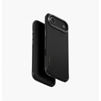 UNIQ Keva Case per iPhone Air, ricarica MagClick, nero