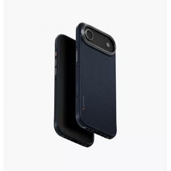 UNIQ Keva Case per iPhone Air, ricarica MagClick, nero
