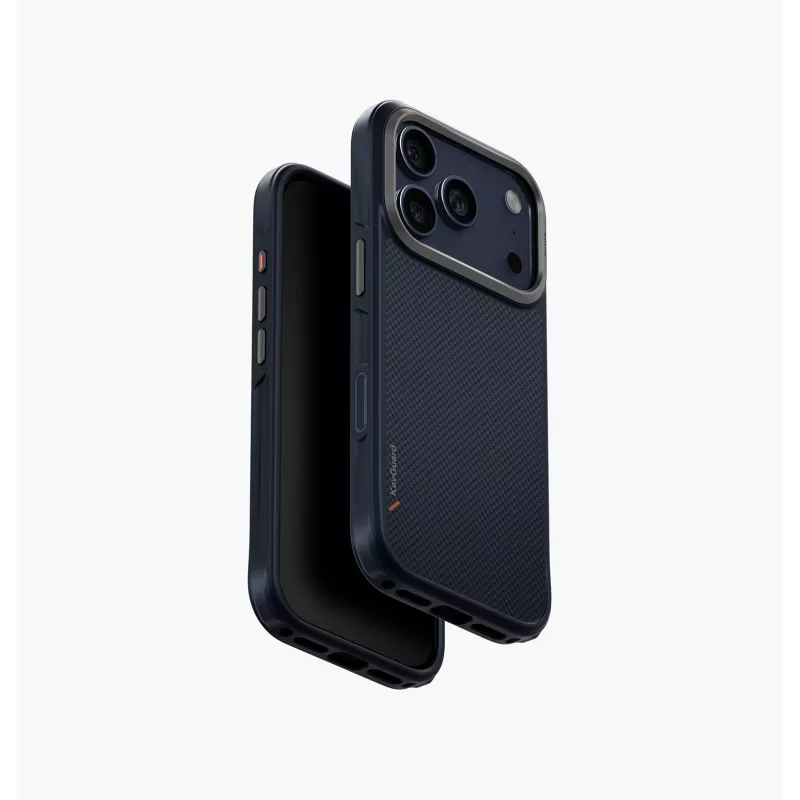 UNIQ Keva Case per iPhone 17 Pro con MagClick Charging - nero