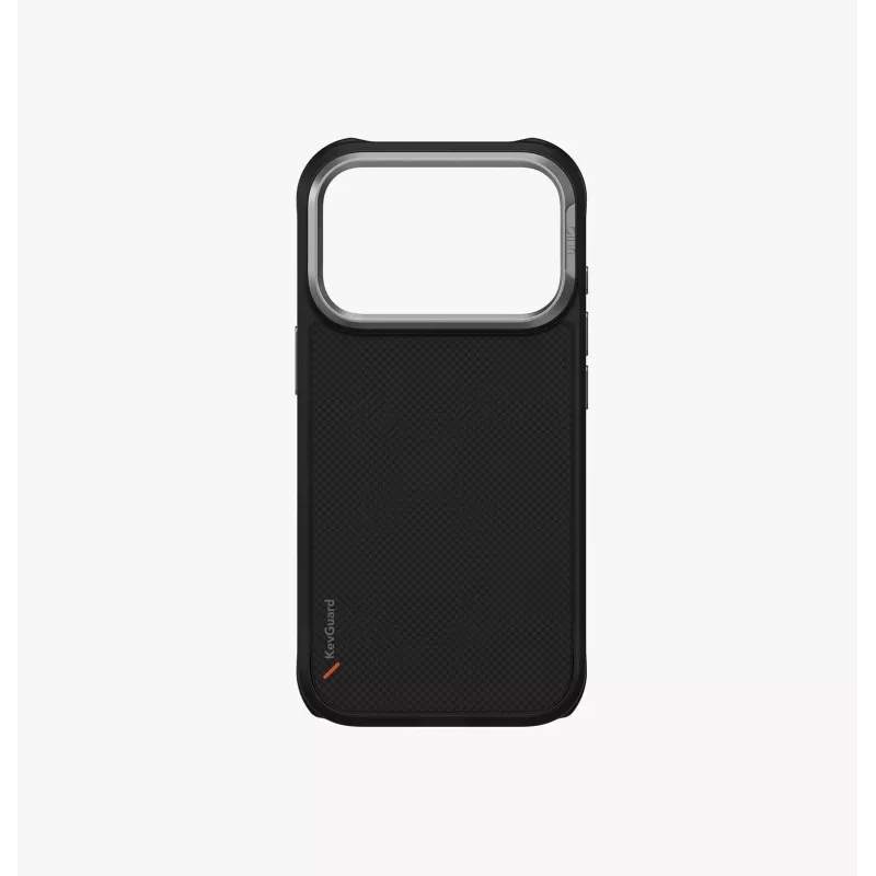 UNIQ Keva Case per iPhone 17 Pro con MagClick Charging - nero