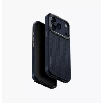 UNIQ Keva Case per iPhone 17 Pro MagClick Charging blu