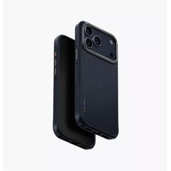 UNIQ Keva Case per iPhone 17 Pro Max MagClick Charging nero