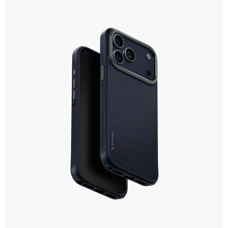 UNIQ Keva Case per iPhone 17 Pro Max MagClick Charging nero