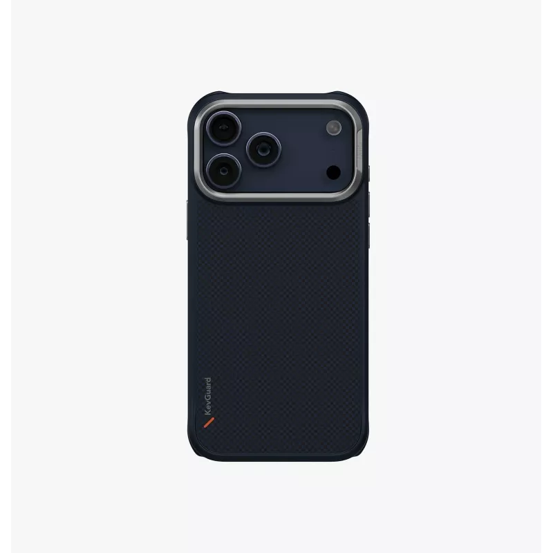 UNIQ Keva Case per iPhone 17 Pro Max MagClick Charging nero