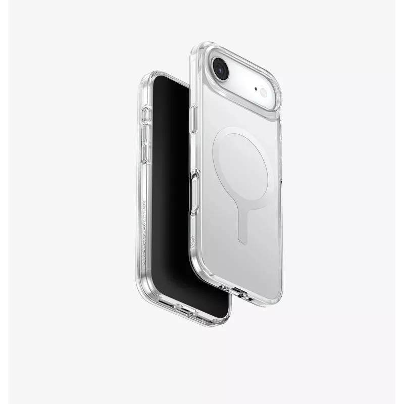 UNIQ Clario Case per iPhone Air Magclick Charging rosa