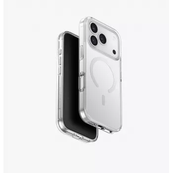 UNIQ Clario Case per iPhone 17 Pro Magclick Charging trasparente