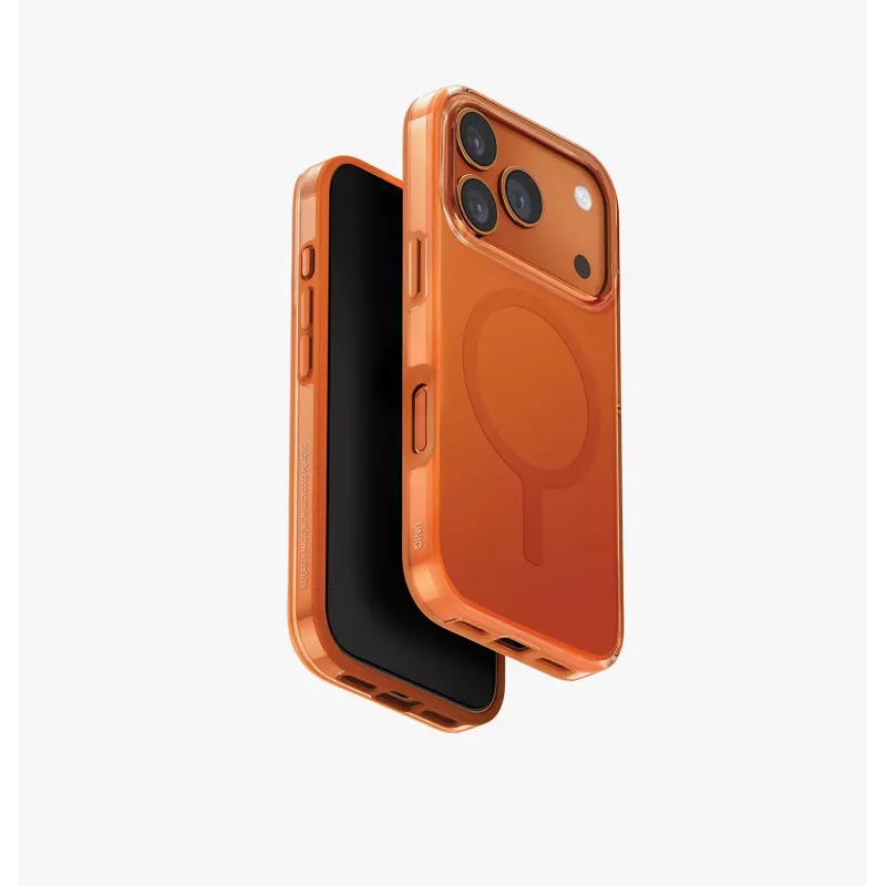 UNIQ Clario Case per iPhone 17 Pro Magclick Charging nero