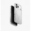 UNIQ Clario Custodia per iPhone 17 Pro Max, ricarica MagClick, nera