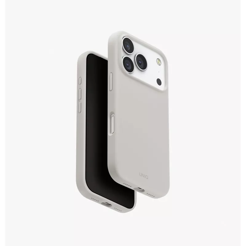 UNIQ Lino Case per iPhone 17 Pro MagClick Charging - grigio