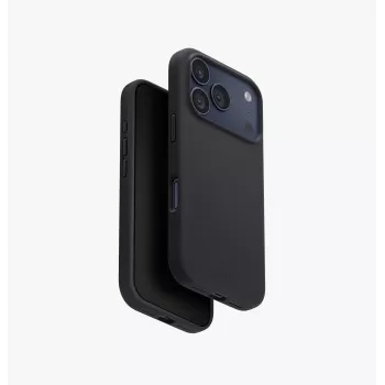UNIQ Lino Case per iPhone 17 Pro MagClick Charging grigio chiaro