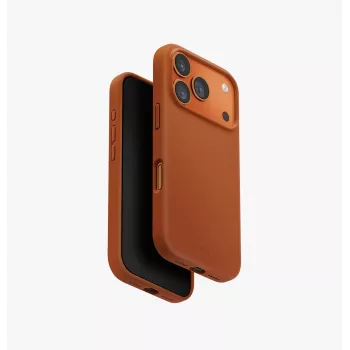 UNIQ Lino Case per iPhone 17 Pro, MagClick Charging, arancione
