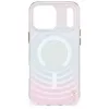 UNIQ Coehl Vela custodia con ricarica magnetica per Apple iPhone 17 Pro Max, opale iridescente