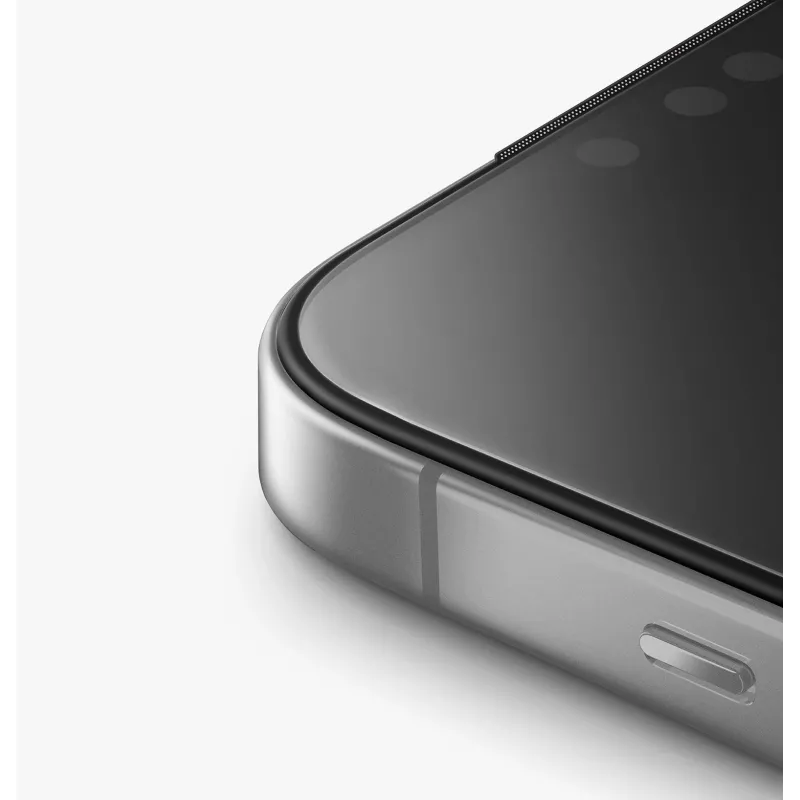 UNIQ Optix Vivid protezione schermo in vetro temperato per iPhone 17 Pro, trasparente