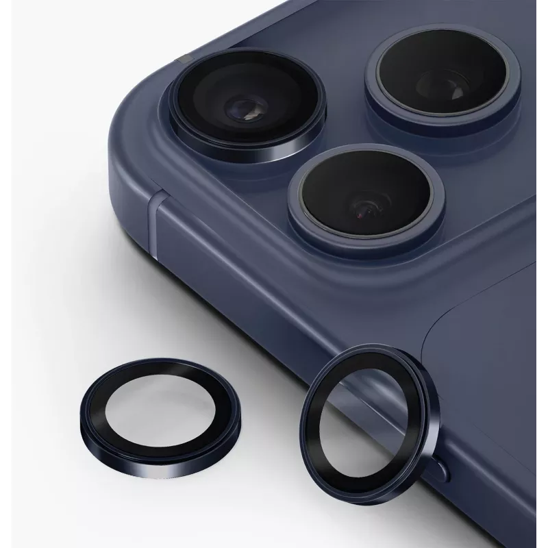 UNIQ Optix Prime protezione lenti fotocamera per iPhone 17 Pro / 17 Pro Max / 15 Pro / 15 Pro Max con applicatore - sunset