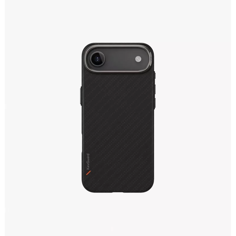 UNIQ Keva Edge custodia per iPhone 14 Pro Max con ricarica AirMagclick, nero