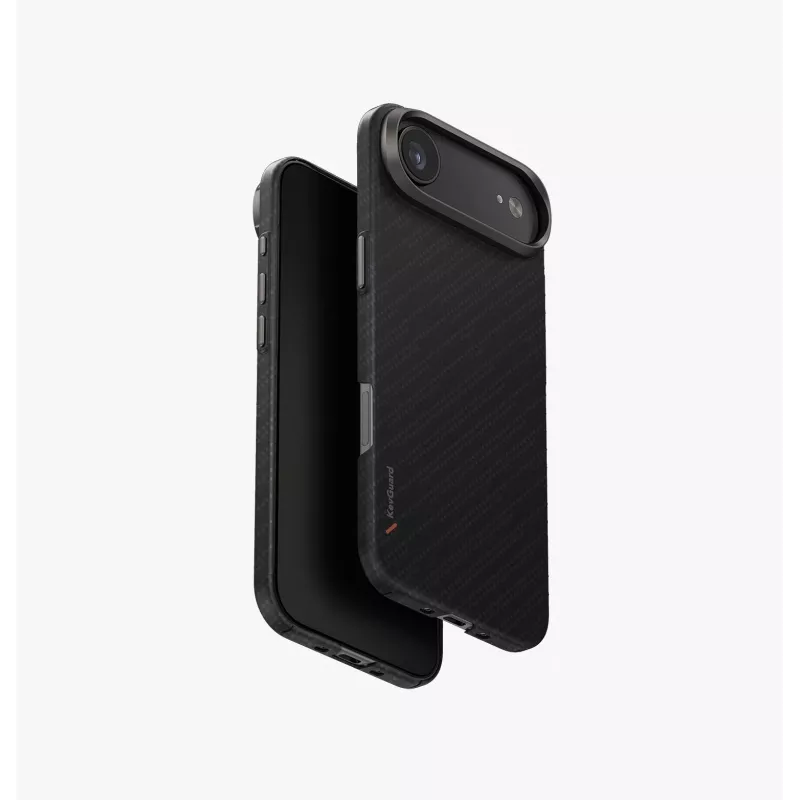 UNIQ Keva EDGE custodia per iPhone con ricarica AirMagclick, blu
