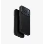 UNIQ Keva Edge custodia per iPhone 17 Pro con ricarica MagClick, nero