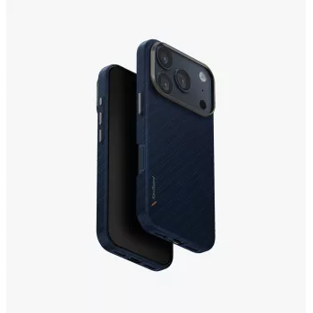 UNIQ Keva Edge custodia con ricarica MagClick per iPhone 17 Pro, blu