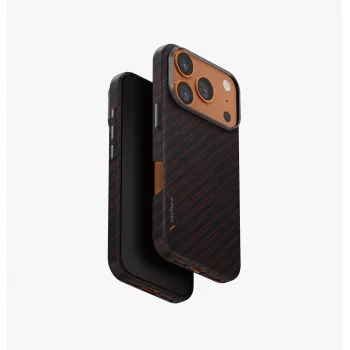 UNIQ Keva Edge custodia con ricarica MagClick per iPhone 17 Pro, blu