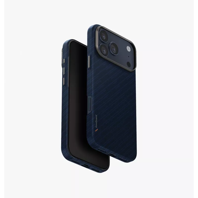 UNIQ Keva EDGE custodia per iPhone 17 Pro Max con ricarica MagClick, arancione