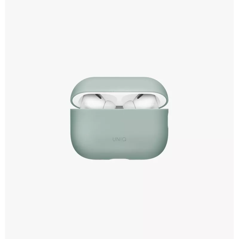 UNIQ Lino custodia per AirPods Pro 3ª gen in silicone, verde