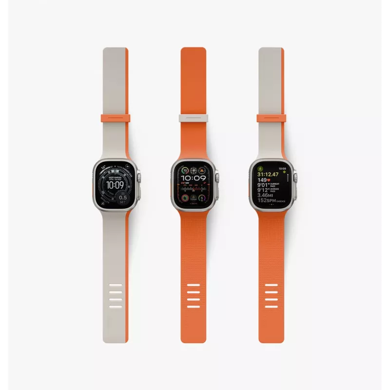 UNIQ Revix IV cinturino magnetico reversibile premium per Apple Watch 49/46/45/44mm Edition blu navy/blu
