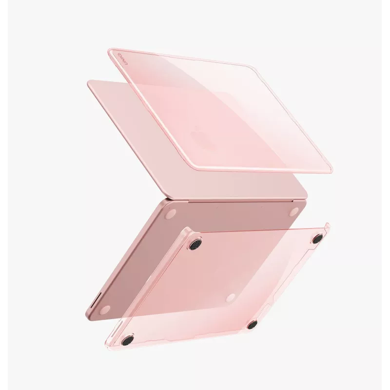 UNIQ Vero custodia rigida protettiva per MacBook Air 13,6 pollici (M2/M3) - Neo Pink