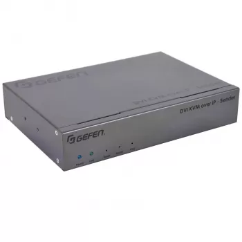 Gefen DVI KVM Over IP Sender Package - Estensione video, audio, infrarossi, USB, seriale